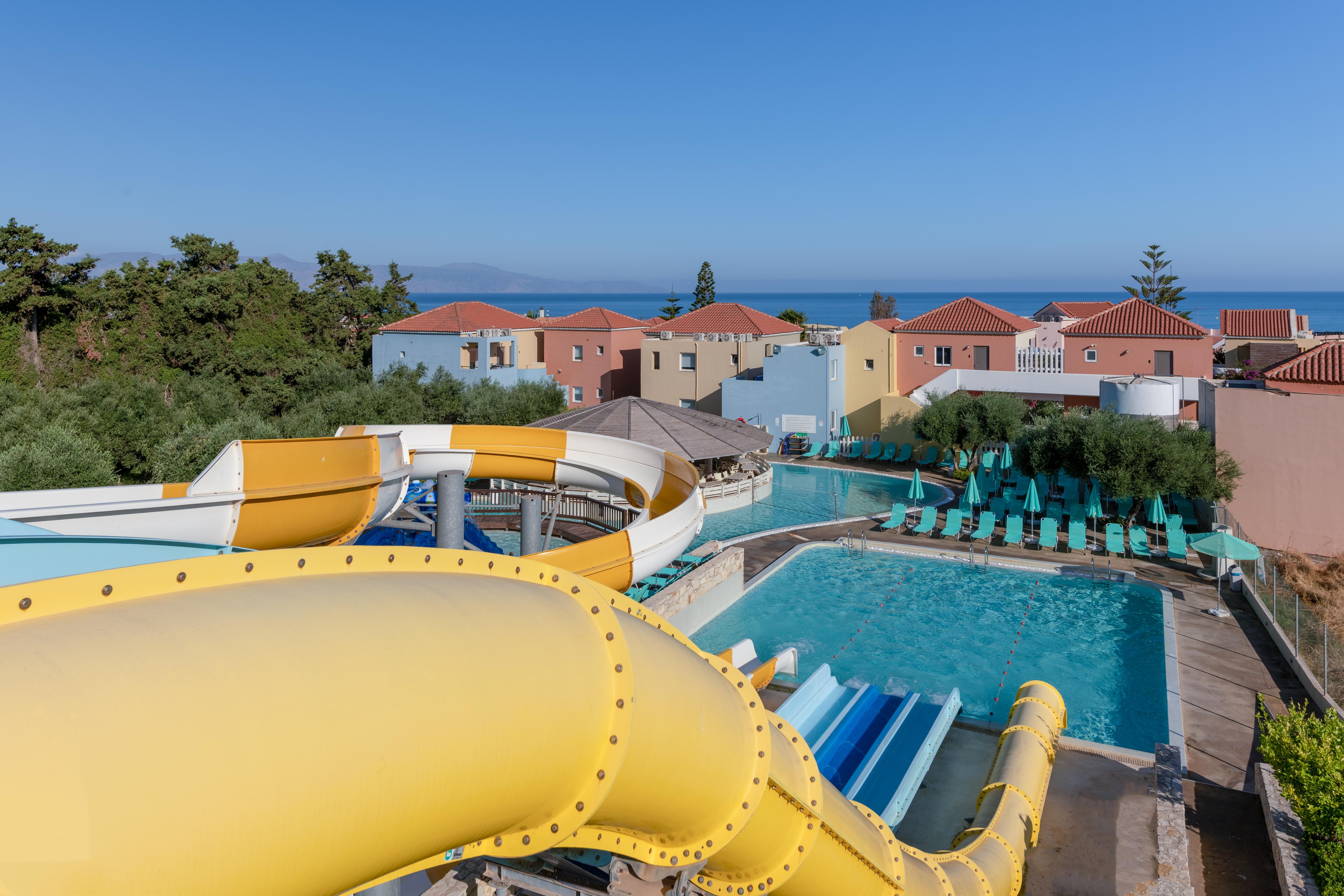 Iolida Village Water Park Hotel Agia Marina  Exterior photo