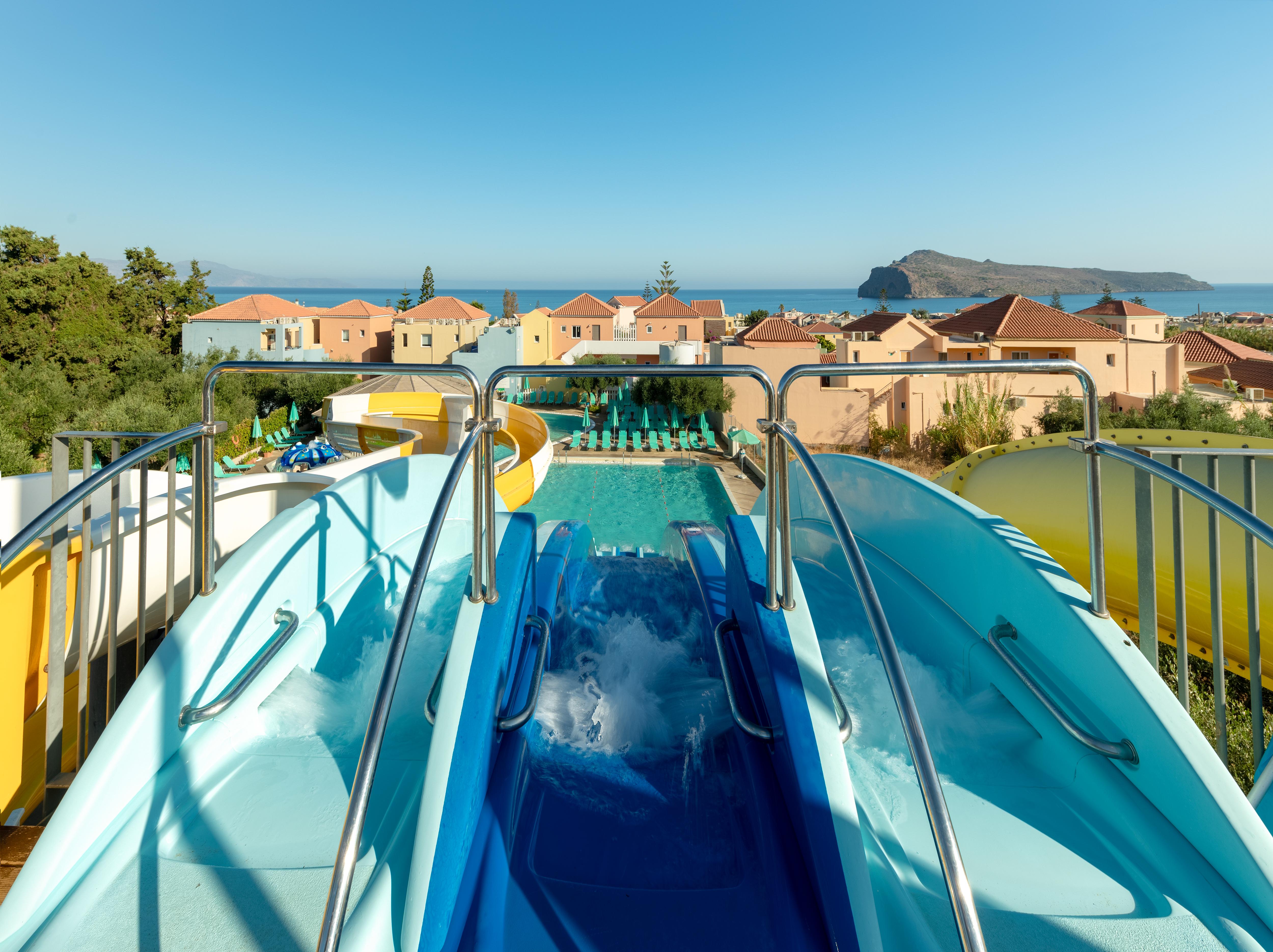 Iolida Village Water Park Hotel Agia Marina  Exterior photo