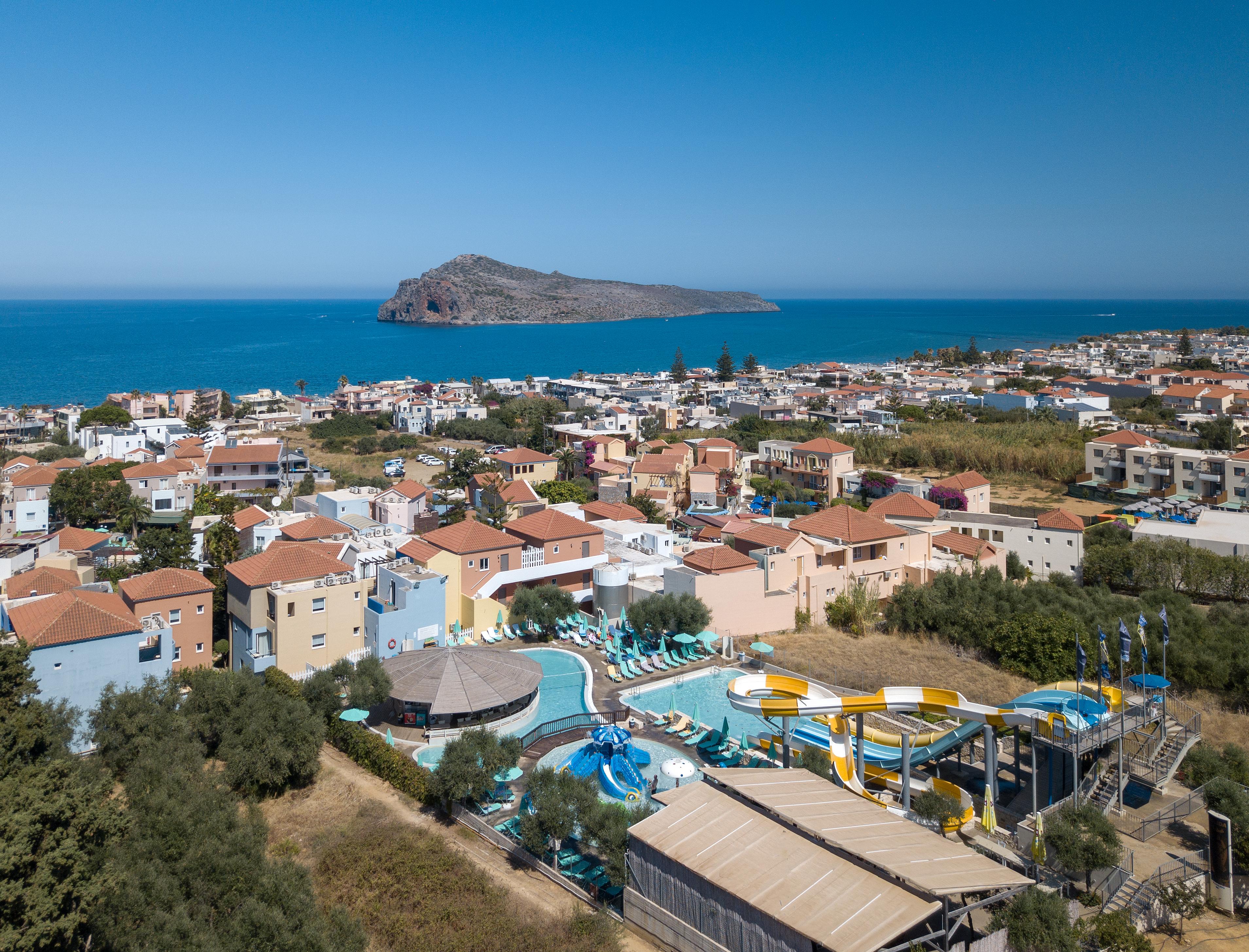 Iolida Village Water Park Hotel Agia Marina  Exterior photo