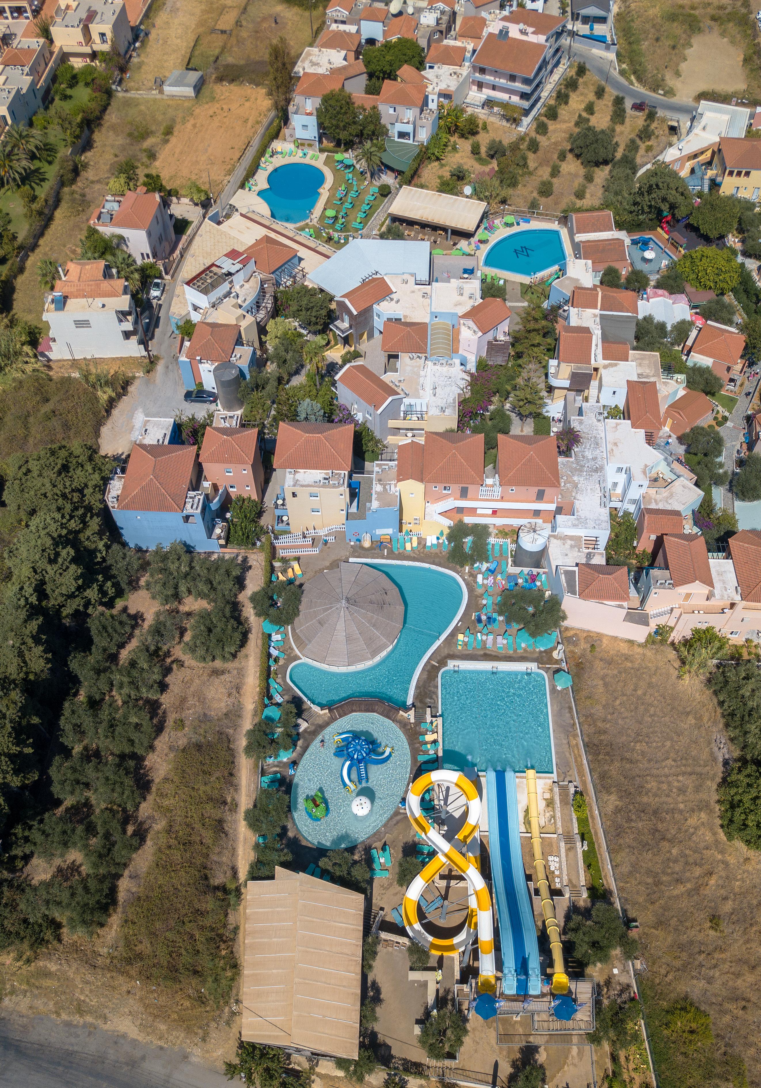 Iolida Village Water Park Hotel Agia Marina  Exterior photo