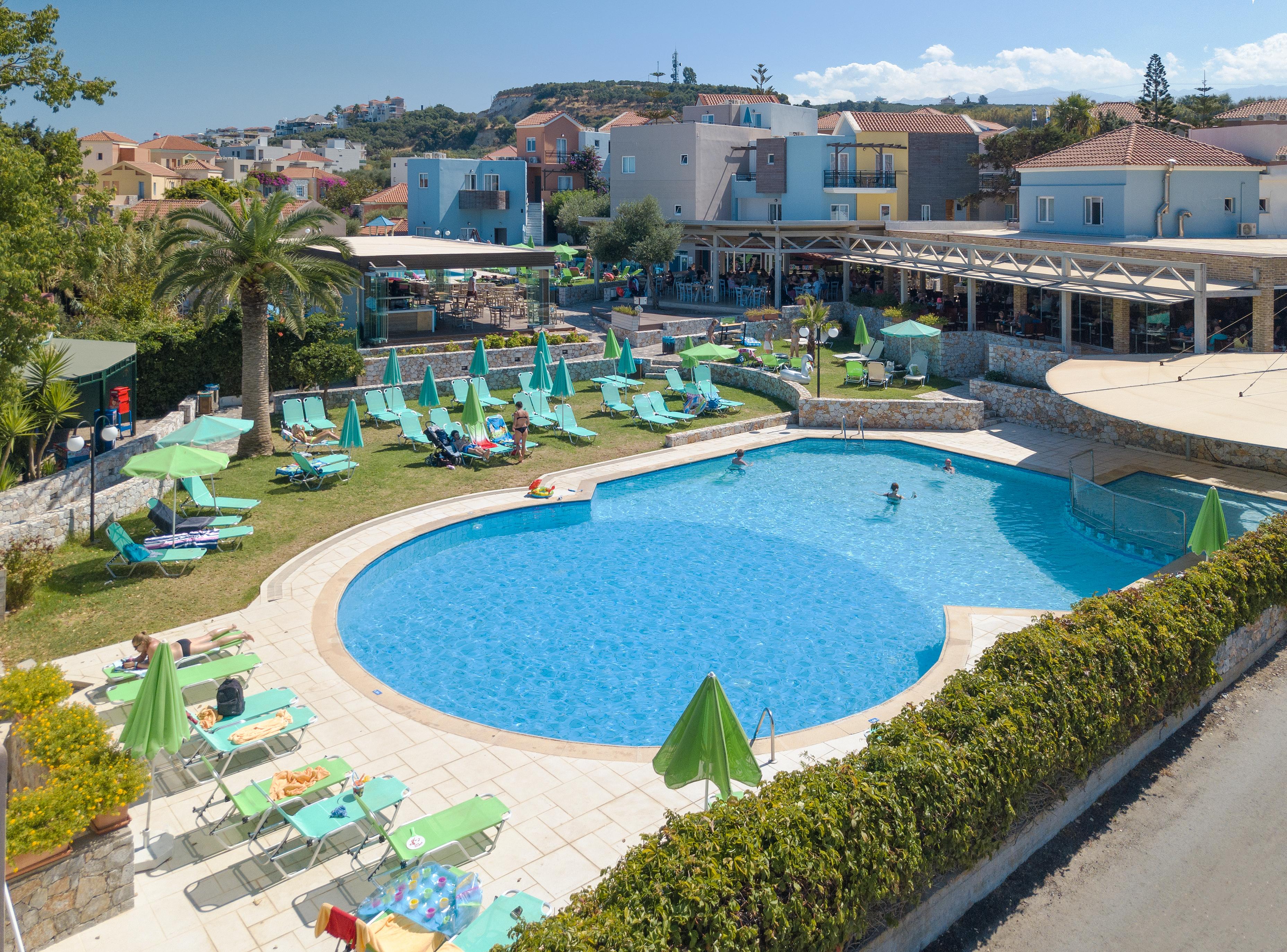 Iolida Village Water Park Hotel Agia Marina  Exterior photo