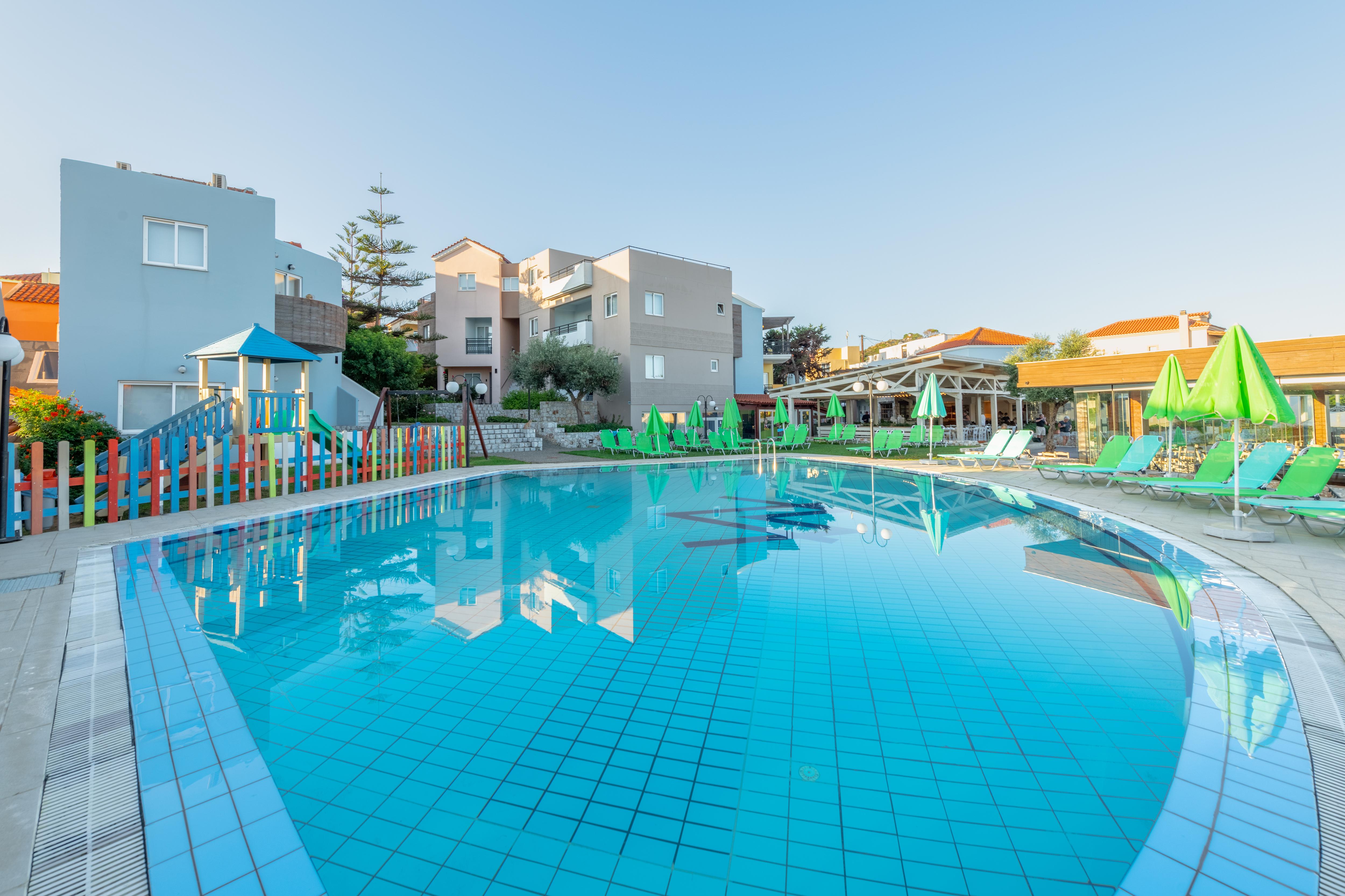 Iolida Village Water Park Hotel Agia Marina  Exterior photo